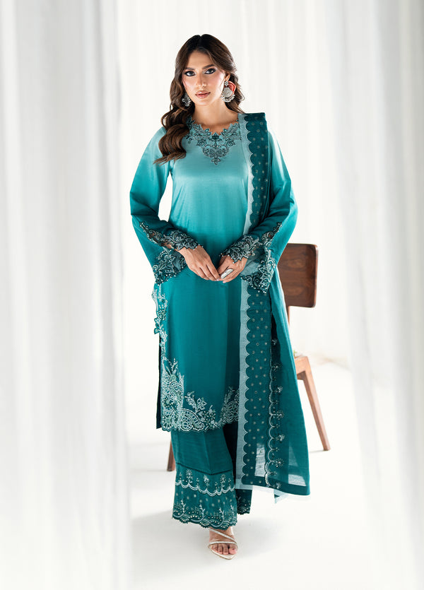 FP8808 Elysian - EFSUN | Embroidered 3-Piece Pret