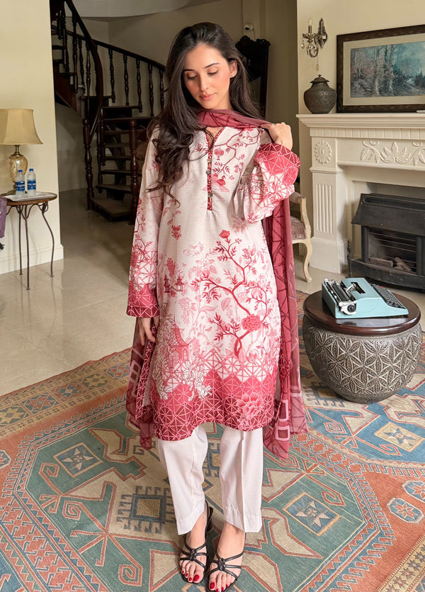 PY7007 Passione - Bella Vacanza | Pearl Lawn 3-Piece Pret
