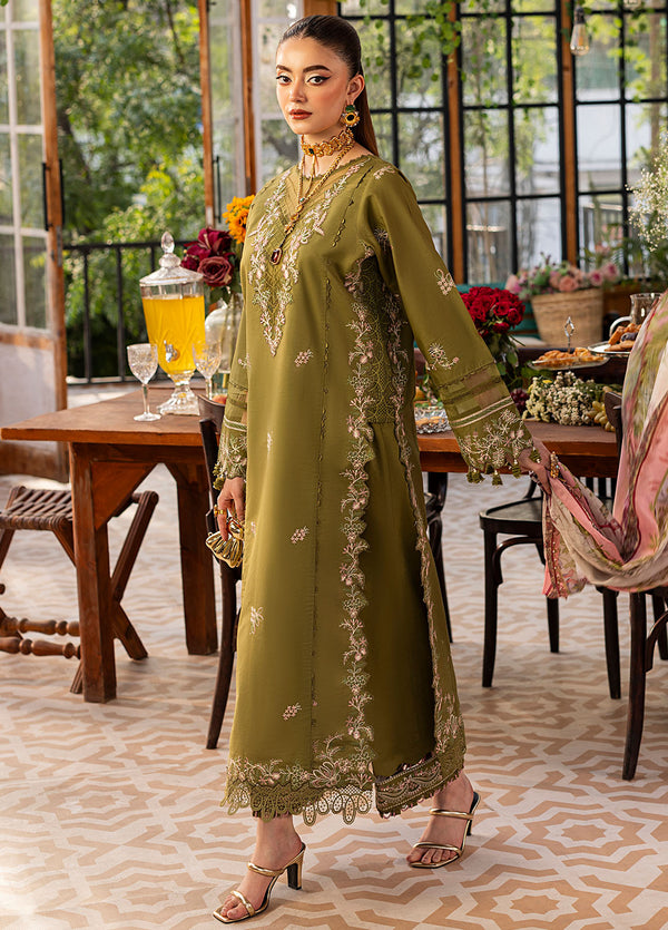 CT22002 Jardin - Roses De Feu | Unstitched Lawn | 3 Piece