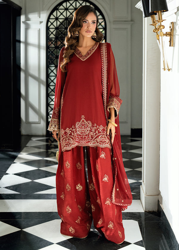 white christmas dresses Maria B - Luxury Lawn Eid 2 - Design 03 main image 0