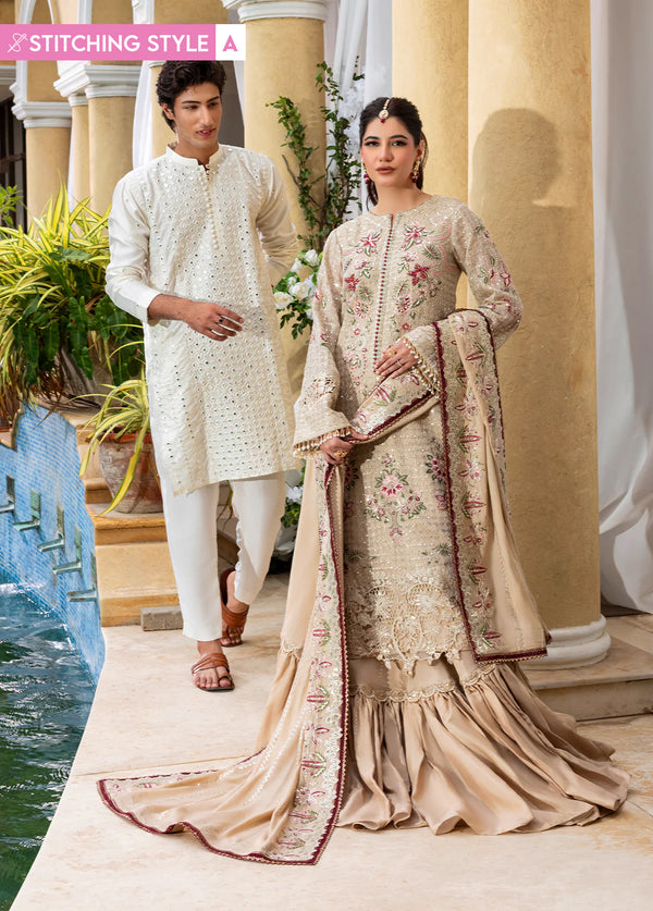 CT 29004 Veil of Romance - Haye Dil | Unstitched | 3 Piece