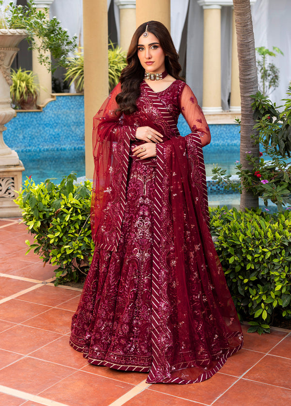 CT 29009 Crimson HeartBeat - Haye Dil | Unstitched | 3 Piece