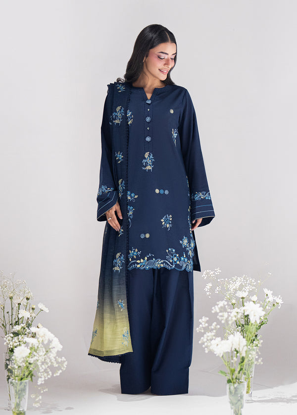 Moonberry Embroidered Lawn 3-Piece Pret