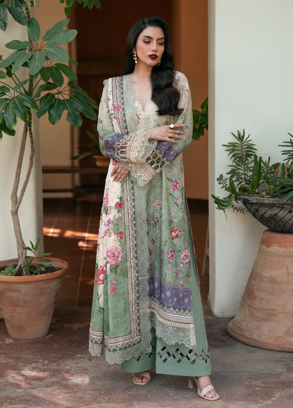 WU1308 Rosemary - KHIZAAN | Printed Winter Unstitched | 3 Piece