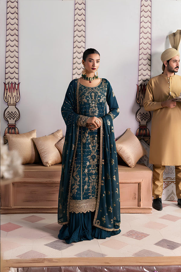 TSG-07 Merlot Zinc - There She Glows | Unstitched | 3 Piece