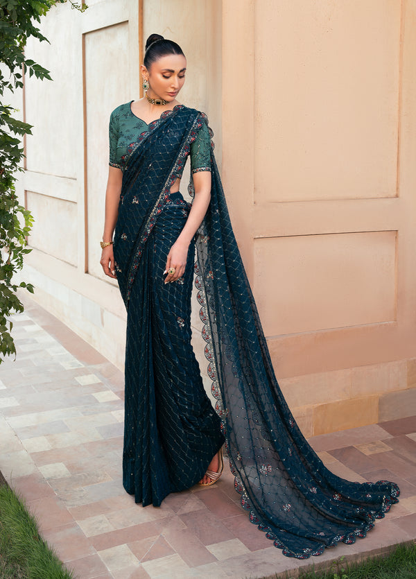 FU6612  Ghazal - RUSUKH | Embroidered Unstitch Formals | 3 Piece