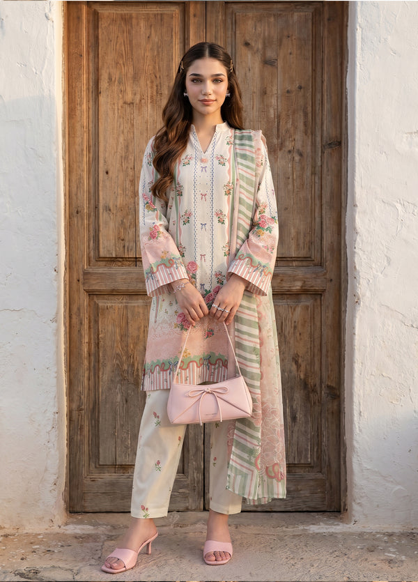PY7005 Ibiza - Bella Vacanza | Pearl Lawn 3-Piece Pret
